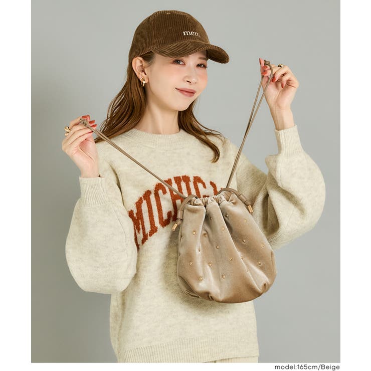 タッズベロアショルダーバッグ(46-260642002-05) | coca | 詳細画像7 