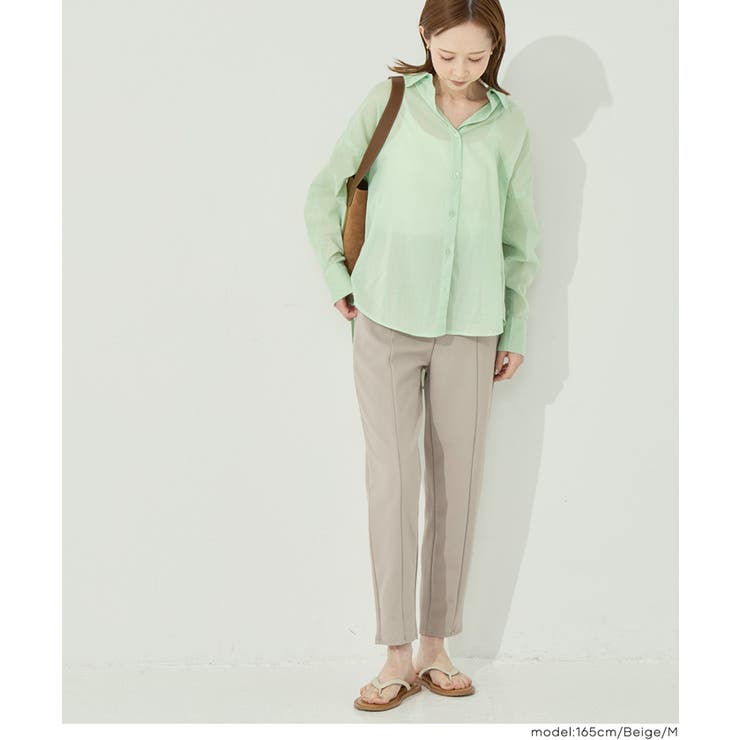 【26ss新色登場】エンボスセンターシームレギンスパンツ | coca | 詳細画像12 