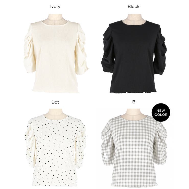 シボシャーリングトップス | coca | 詳細画像24 