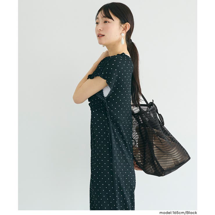 夏のレジャーに大活躍◎中身が見えるメッシュトートバッグ | coca | 詳細画像12 