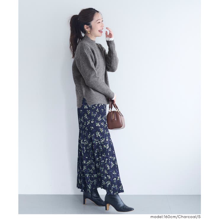 ヤク風ハイネックニットトップス | coca | 詳細画像22 