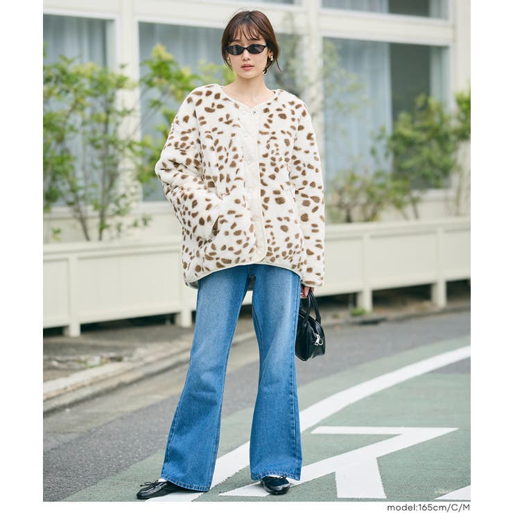 ＼26AW新色登場／一枚で二度可愛い、リバーシブルキルティングブルゾン | coca | 詳細画像7 