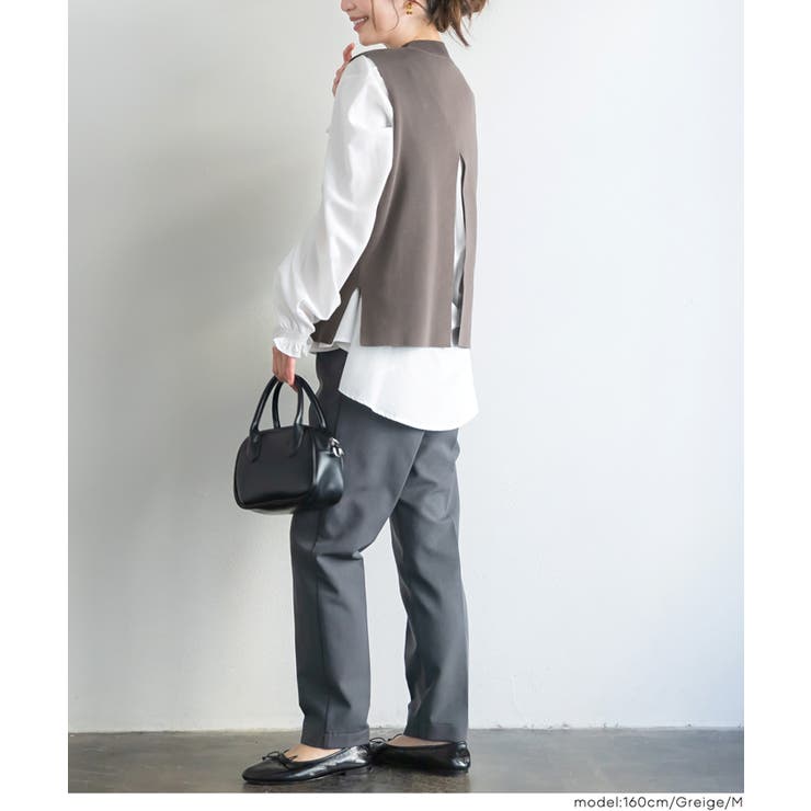 ニットベストセットブラウス | coca | 詳細画像14 