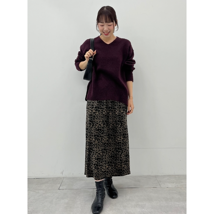 上質さとリラックス感が漂う大人のヤク風Vネックプルオーバーニット | coca | 詳細画像33 