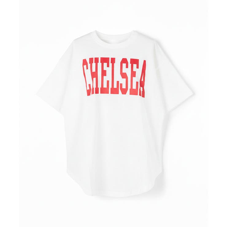 テールカットカレッジビッグTシャツ | coca | 詳細画像7 