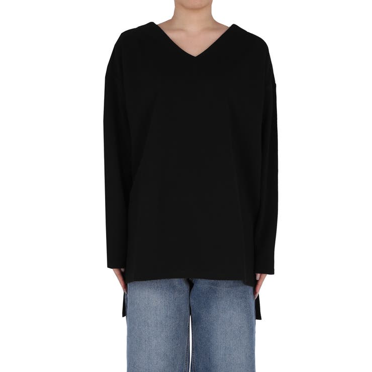 エンボスVネックプルオーバー | coca | 詳細画像4 