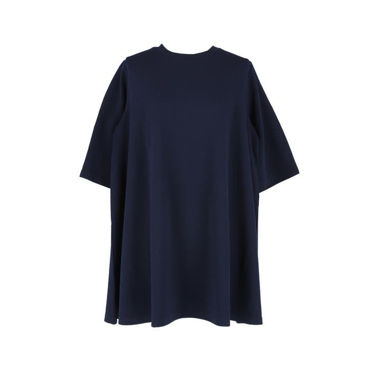 〈26ss新色登場〉エンボスAライン半袖チュニック【速乾・イージーケア】 | coca | 詳細画像4 