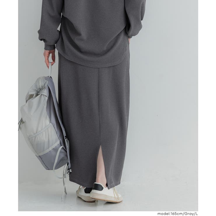 エンボスIラインスカート | coca | 詳細画像16 