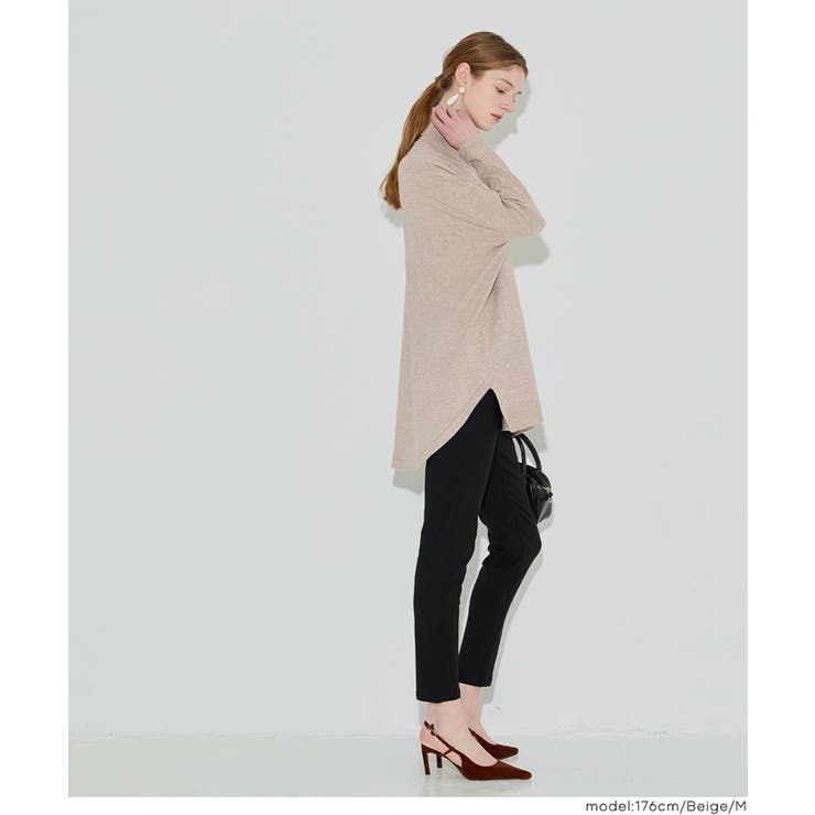 タートルニットチュニック | coca | 詳細画像13 