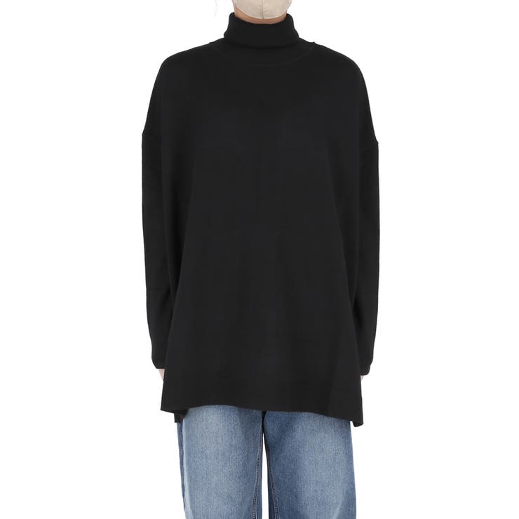 タートルニットチュニック | coca | 詳細画像6 