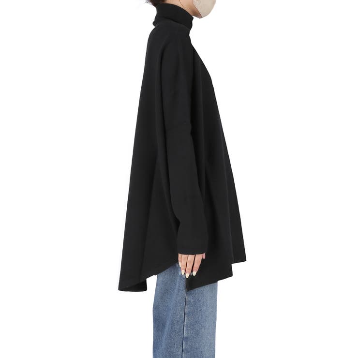 タートルニットチュニック | coca | 詳細画像7 