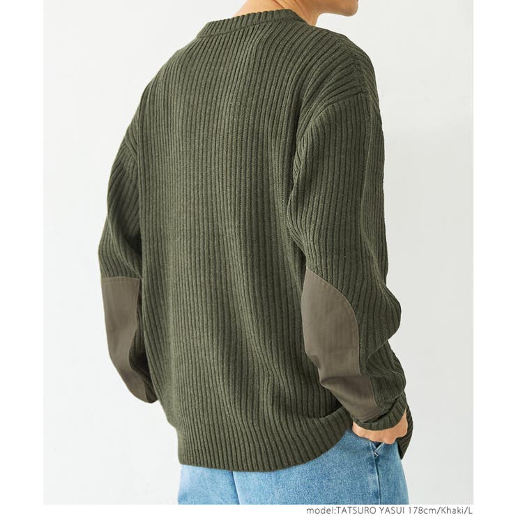 エルボーパッチニット[品番：PA000013360]｜coca（コカ）の