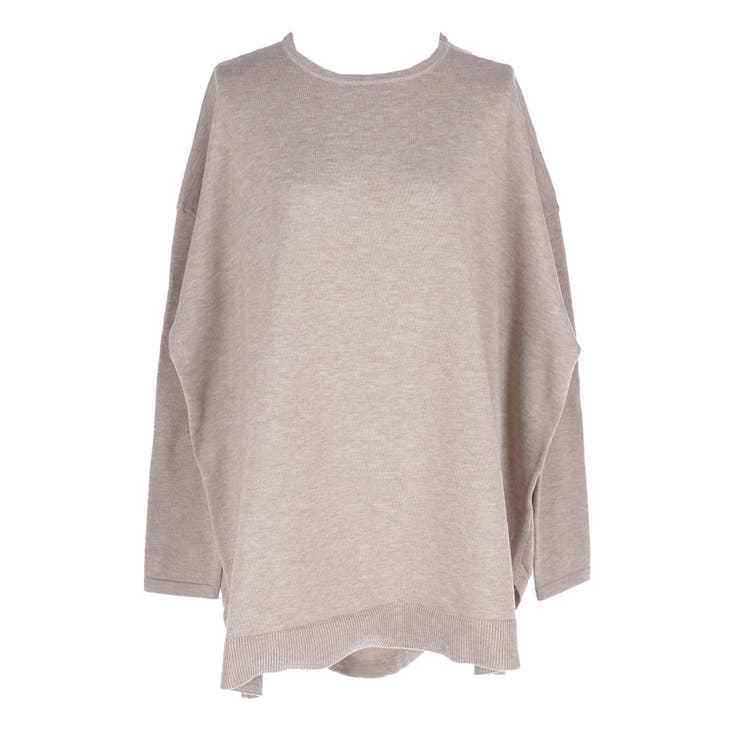 クルーネックニットチュニック | coca | 詳細画像5 