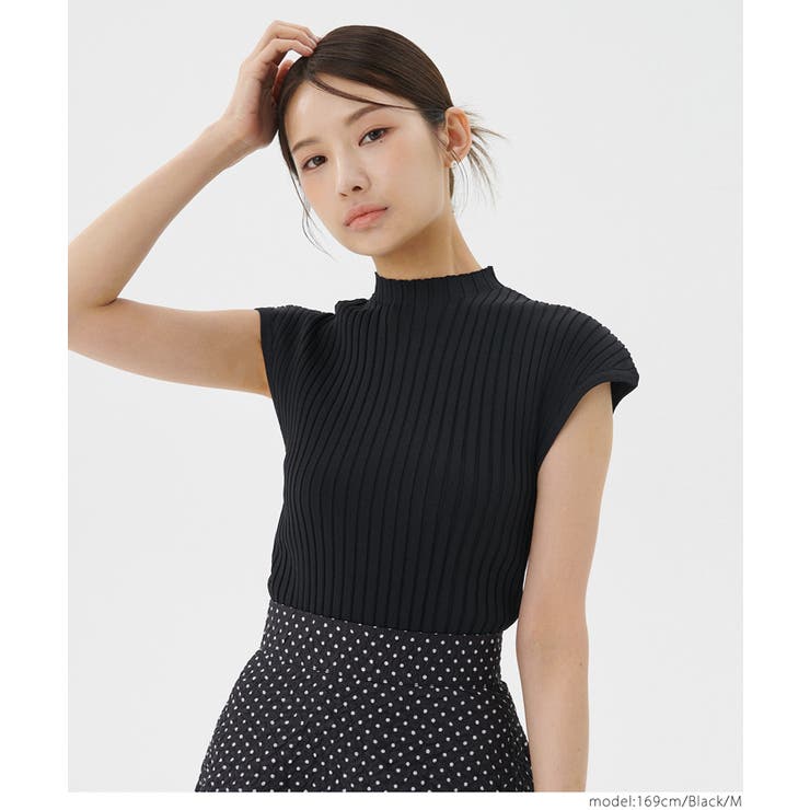 フレンチスリーブニットタンクトップ[品番：PA000014228]｜coca（コカ