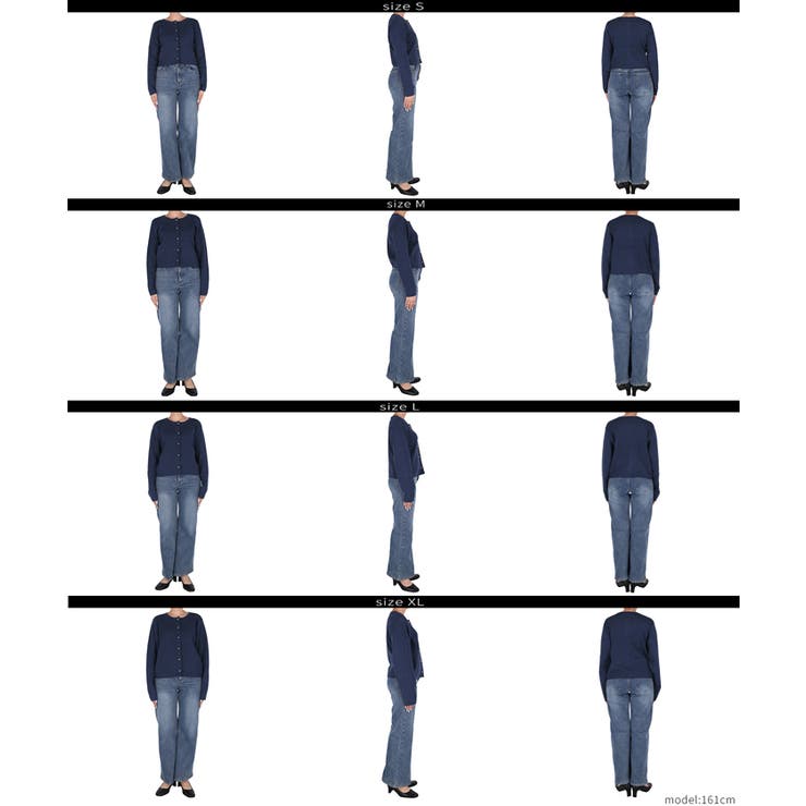 ＼25AW新色登場！／小ぶりな金ボタンがポイントの金ボタンニットカーディガン | coca | 詳細画像21 