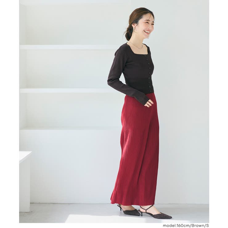 【新色追加】ハイゲージニットスクエアカーディガン | coca | 詳細画像14 