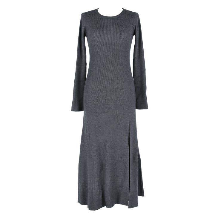 スリットニットドレス レディース | coca | 詳細画像2 