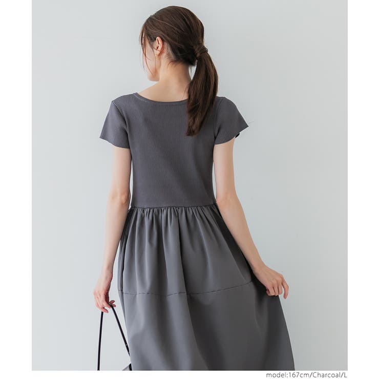 ニットドッキングワンピース | coca | 詳細画像12 