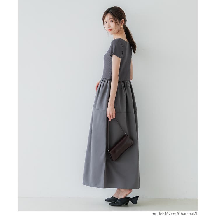 ニットドッキングワンピース | coca | 詳細画像13 