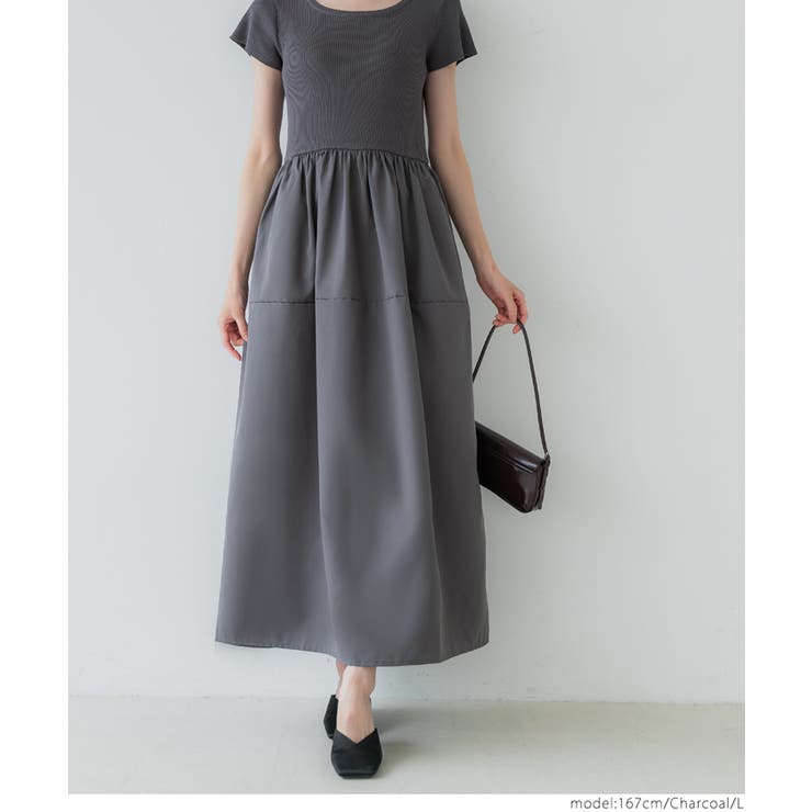 ニットドッキングワンピース | coca | 詳細画像14 