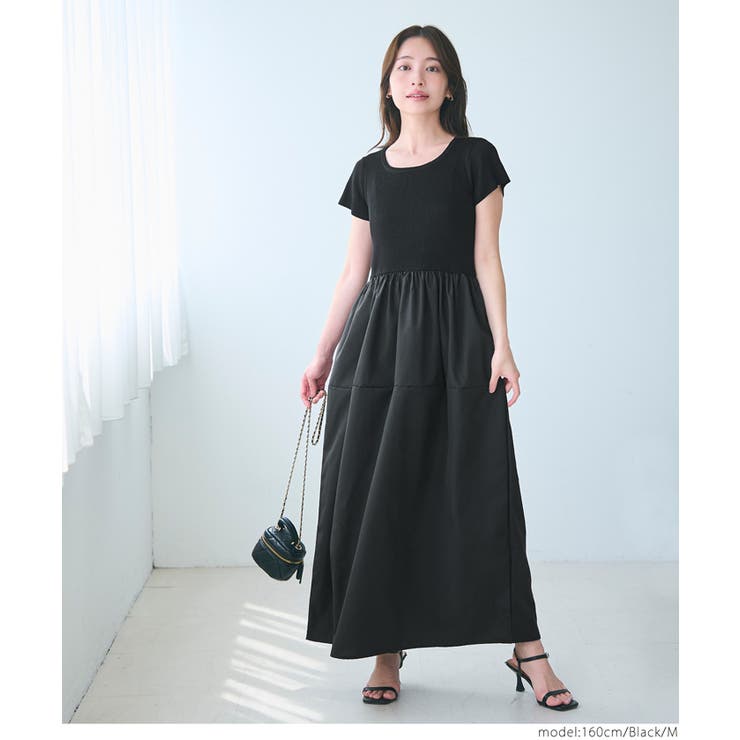 ニットドッキングワンピース | coca | 詳細画像4 