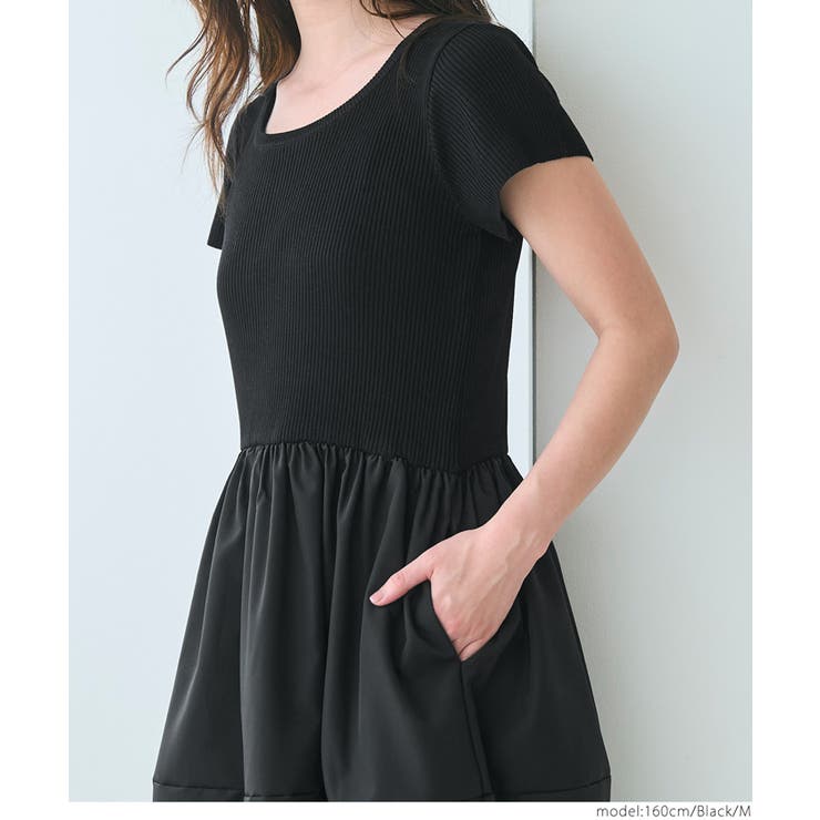 ニットドッキングワンピース | coca | 詳細画像9 