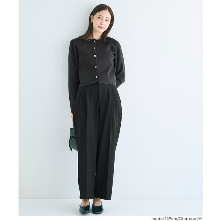 金ボタンが映える上品カーディガン | coca | 詳細画像15 