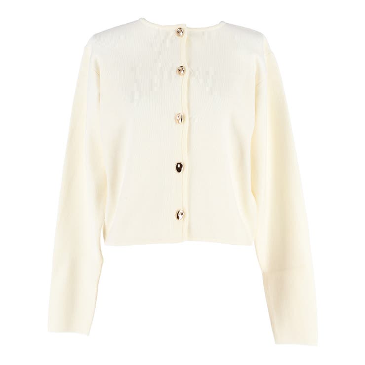 金ボタンが映える上品カーディガン | coca | 詳細画像3 