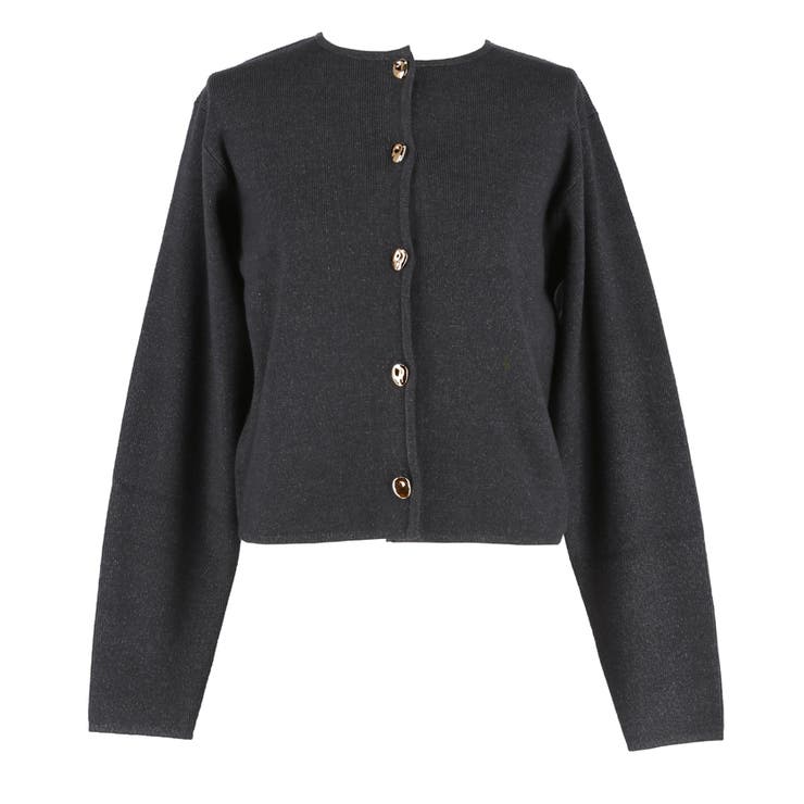 金ボタンが映える上品カーディガン | coca | 詳細画像4 