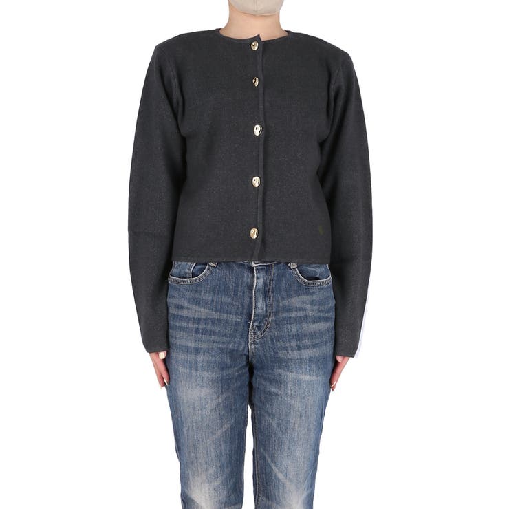 金ボタンが映える上品カーディガン | coca | 詳細画像5 