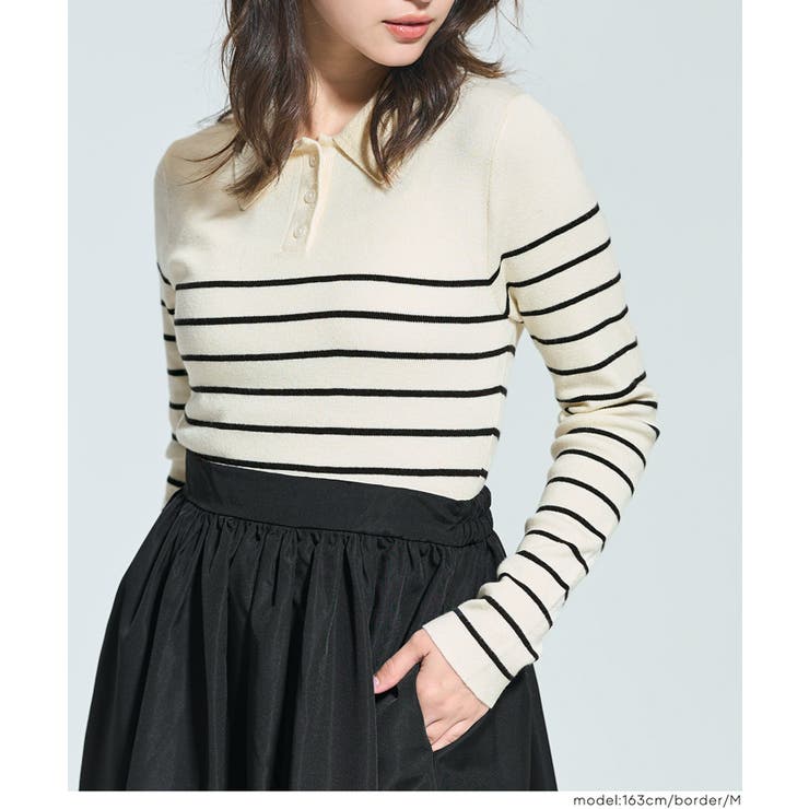 ポロニットドッキングワンピース | coca | 詳細画像9 