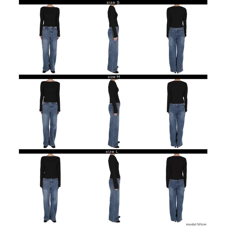 ボートネックリブニットトップス レディース | coca | 詳細画像20 