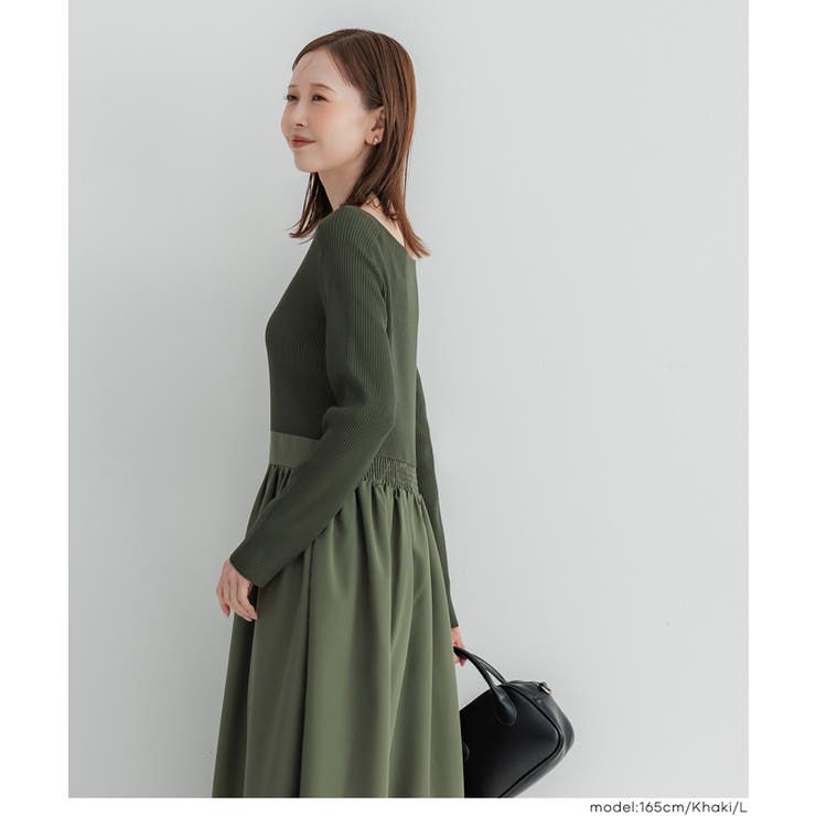 ニットドッキングワンピース | coca | 詳細画像14 