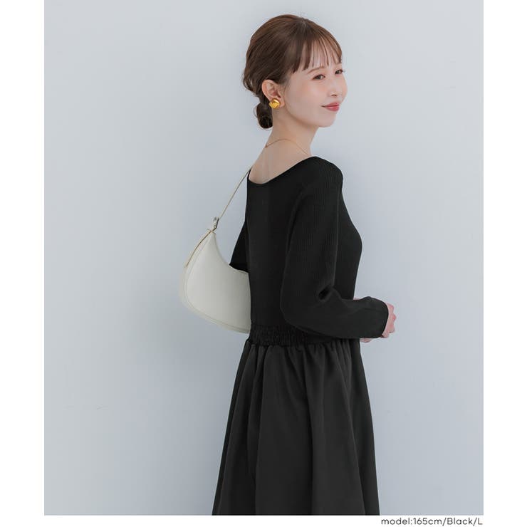 ニットドッキングワンピース | coca | 詳細画像5 