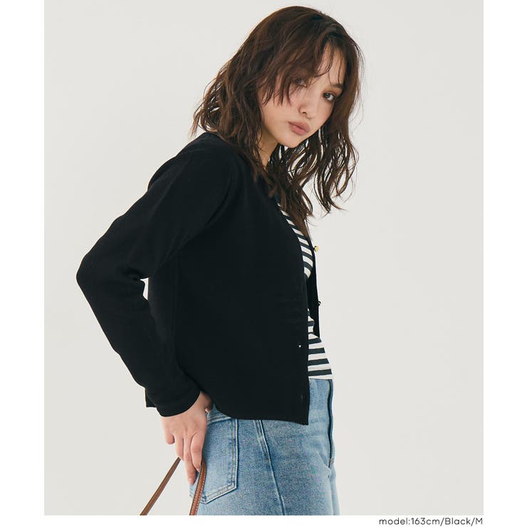 スプリングニット金ボタンカーディガン | coca | 詳細画像22 