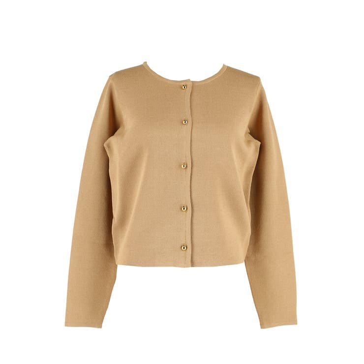 スプリングニット金ボタンカーディガン | coca | 詳細画像3 