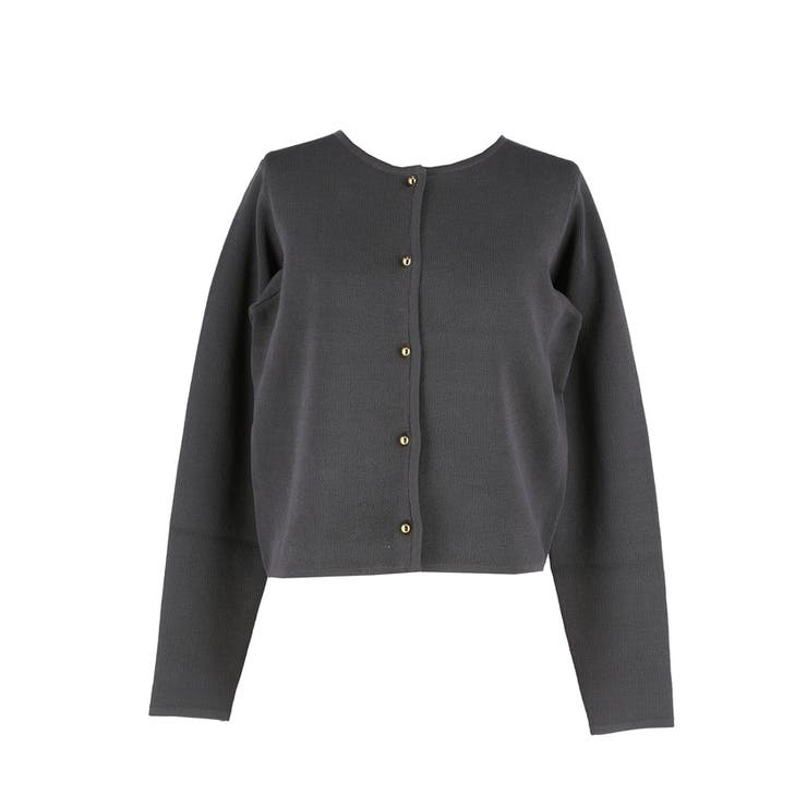 スプリングニット金ボタンカーディガン | coca | 詳細画像4 