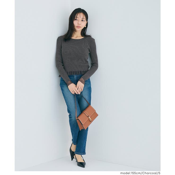 ドッキングニットトップス | coca | 詳細画像13 