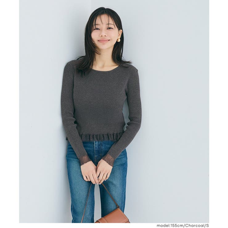 ドッキングニットトップス | coca | 詳細画像15 