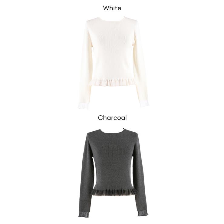 ドッキングニットトップス | coca | 詳細画像20 