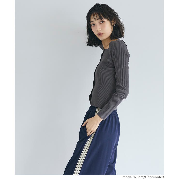 スクエアニットボタントップス レディース | coca | 詳細画像11 