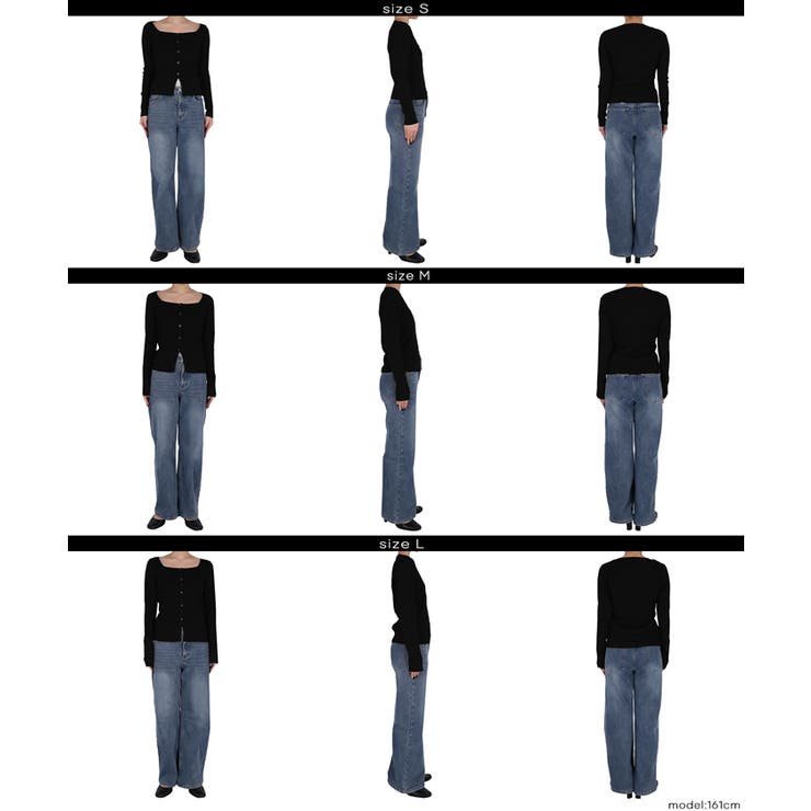 スクエアニットボタントップス レディース | coca | 詳細画像18 