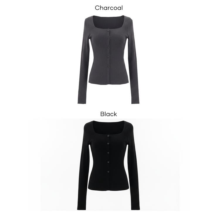 スクエアニットボタントップス レディース | coca | 詳細画像20 