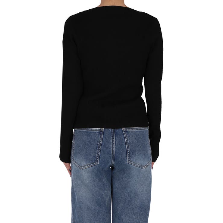 スクエアニットボタントップス レディース | coca | 詳細画像6 