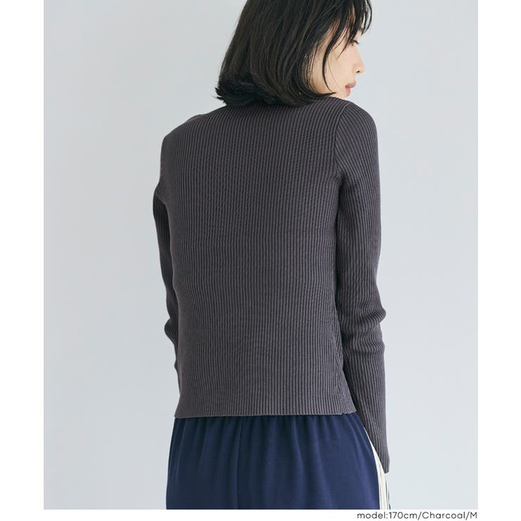 スクエアニットボタントップス レディース | coca | 詳細画像9 