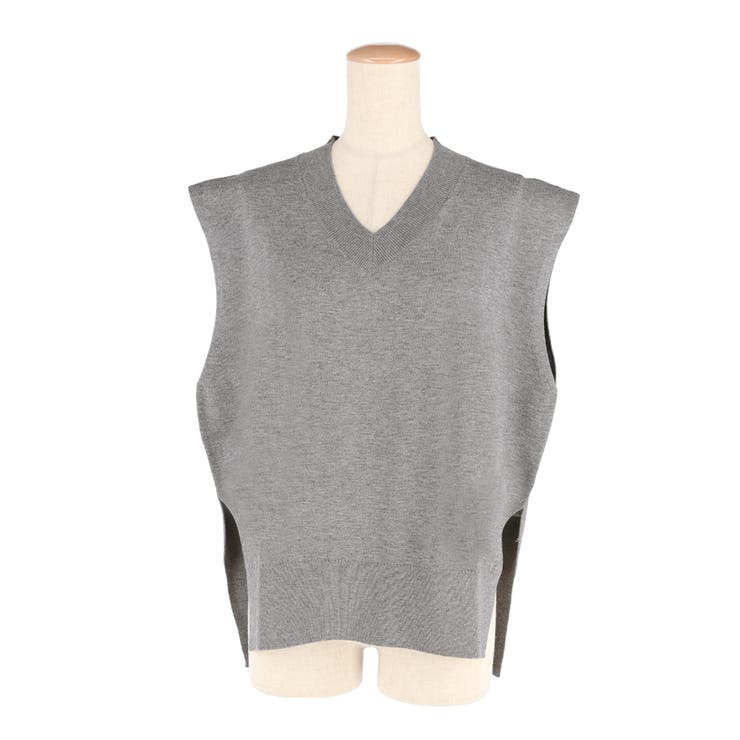 ニットVネックベスト | coca | 詳細画像3 