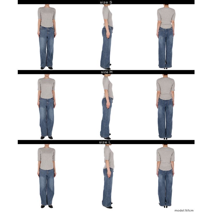 ラウンドヘムでこなれる、大人の五分丈ラウンドヘムニット | coca | 詳細画像18 