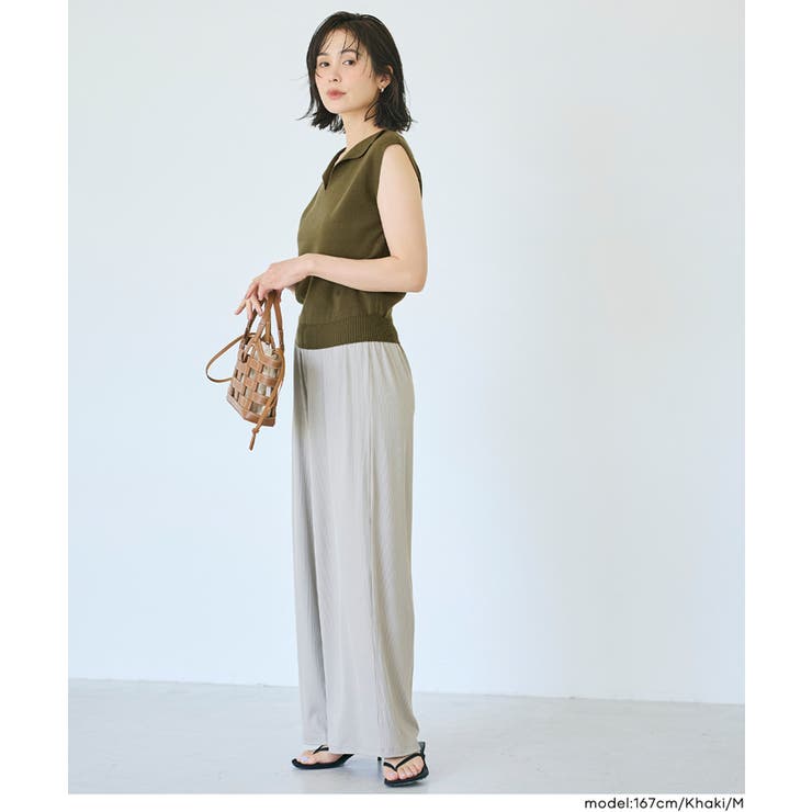 ノースリーブスキッパーニットトップス【西山茉希様着用】 | coca | 詳細画像14 