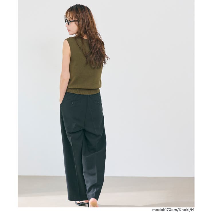 ノースリーブスキッパーニットトップス【西山茉希様着用】 | coca | 詳細画像10 