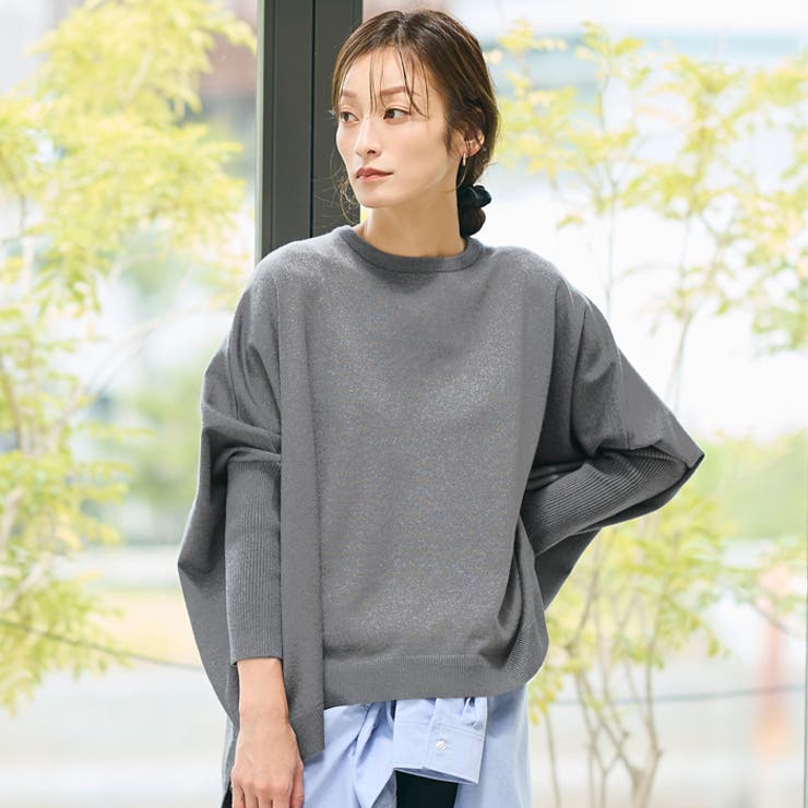 イドニットトップス レディース【西山茉希様着用】(66 251233001 | coca | 詳細画像1 